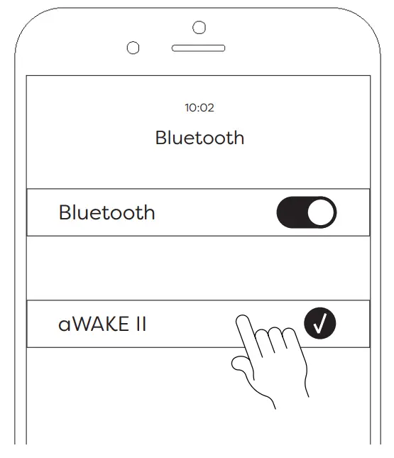 KREAFUNK aWAKE II Bluetooth Speaker and Qi Charger Alarm Clock-fig3