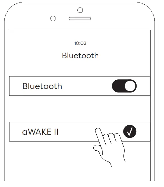 KREAFUNK aWAKE II Bluetooth Speaker and Qi Charger Alarm Clock-fig5