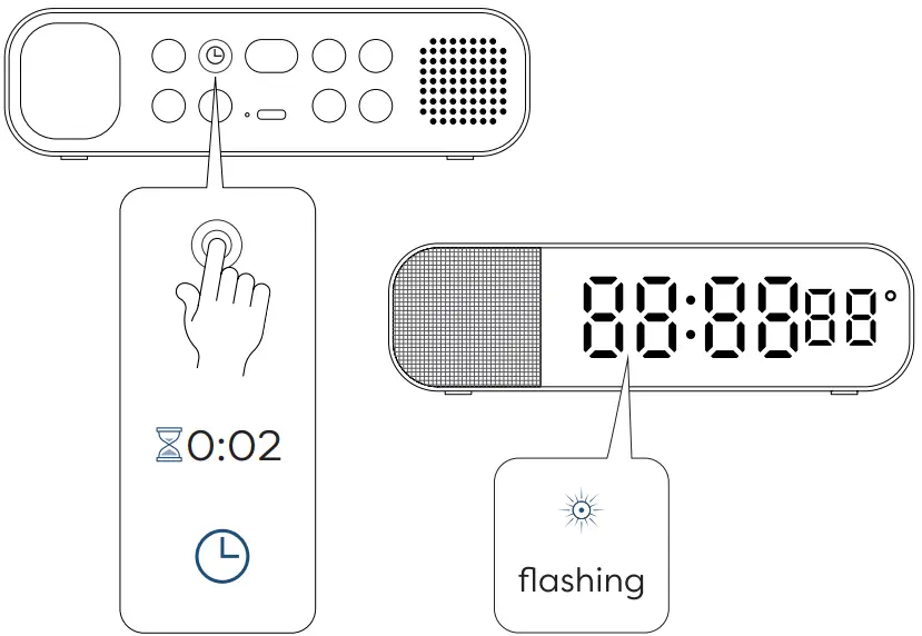 KREAFUNK aWAKE II Bluetooth Speaker and Qi Charger Alarm Clock-fig8