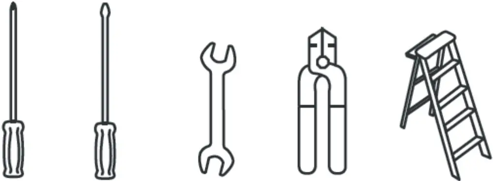 TOOLS & MATERIALS REQUIRED