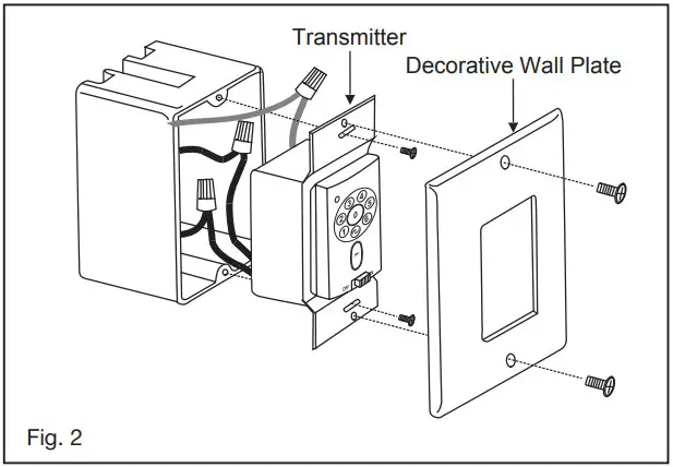 INSTALLING THE WALL CONTROL