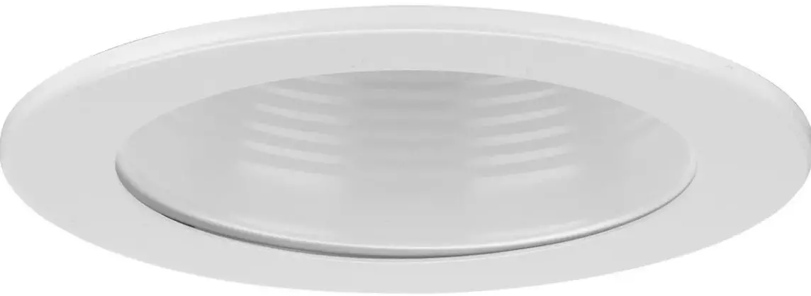 PROGRESS LIGHTING P804000 White Baffle Recessed Light Trim