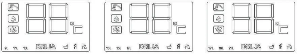 DRIJA CLT17L Gas Water Heater - fig 13