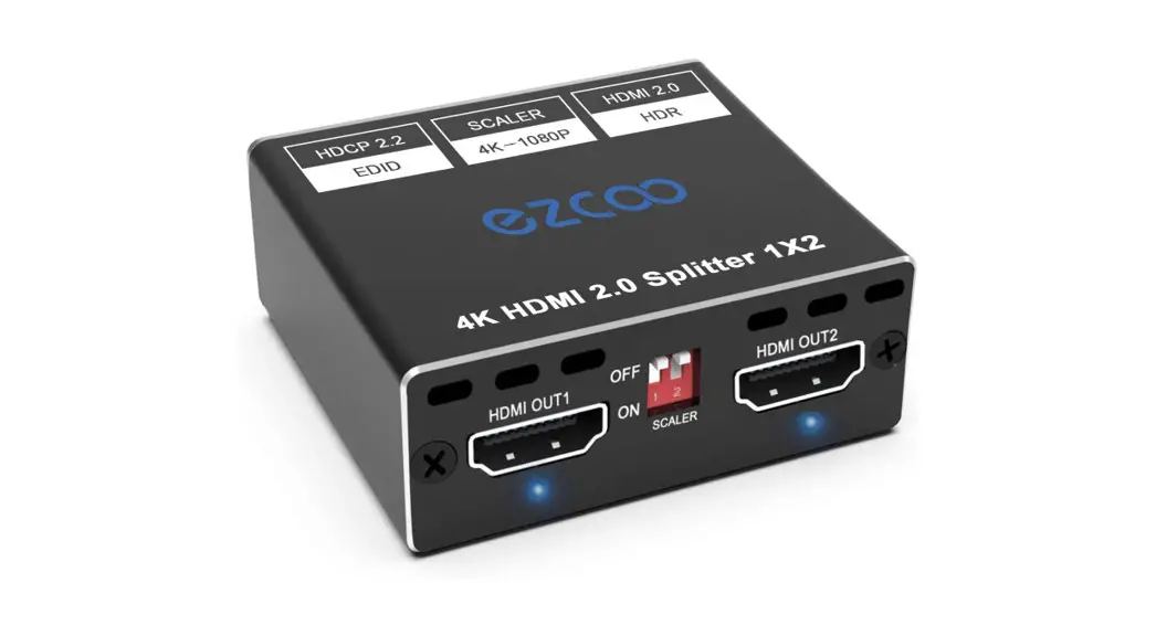 Ezcoo Ez-sp12h2 8bit Hdr, Scaler Output User Manual