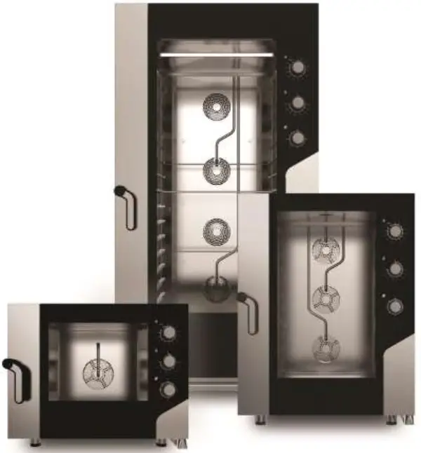 GGM Gastro KDMTE511 Pizza oven 6 + 6 x 35 cm (Wide)with Touchscreen