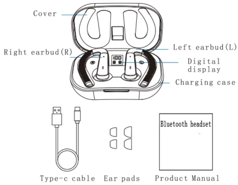 HAIGUODA X13 Bluetooth Headset -