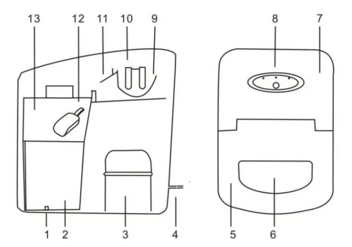 AIM 12 Kg Stainless Steel Ice Maker Machine - Fig 1