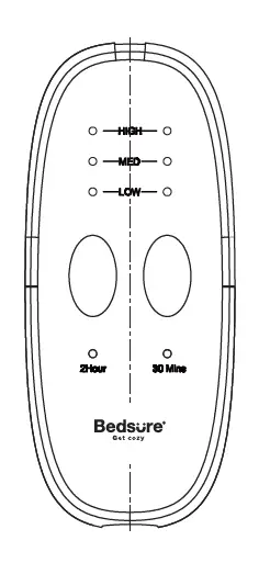 Bedsure B093K3CXV5 Electric Heating Pad 1