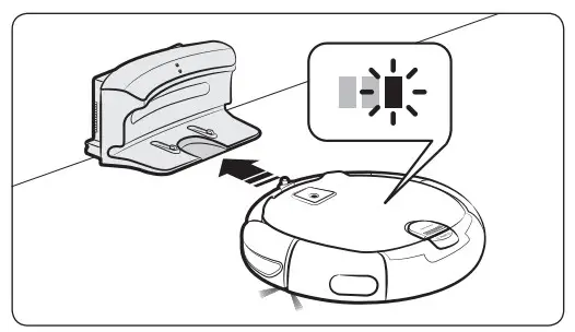 SAMSUNG SR10J5050U Robotic vacuum - Automatic charging