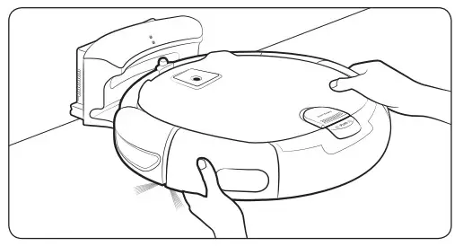 SAMSUNG SR10J5050U Robotic vacuum - Manually charge