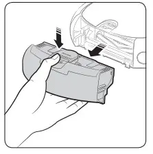 SAMSUNG SR10J5050U Robotic vacuum cleaner - Cleaning the dustbin 1