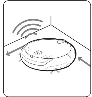 SAMSUNG SR10J5050U Robotic vacuum cleaner -Edge clean
