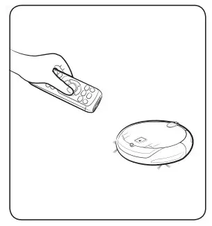 SAMSUNG SR10J5050U Robotic vacuum cleaner - Manual clean