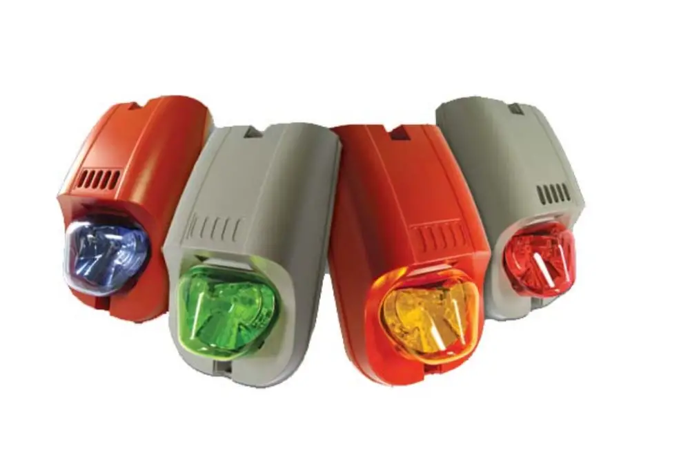 Potter Cshb 24v Series Indoor Outdoor Wall Mount Colored Lens Horn Strobe Owner's Manual