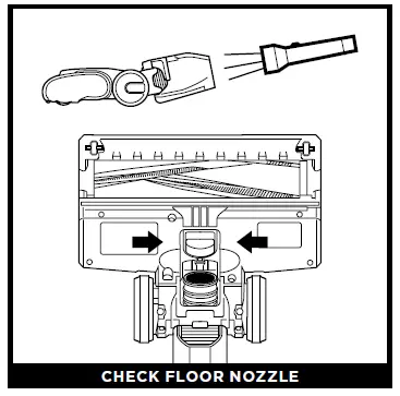 CHECK FLOOR NOZZLE