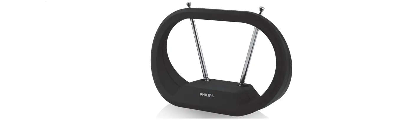 Philips Sdv7114a/27 Modern Loop Rabbit Ears Indoor Tv Antenna User Manual