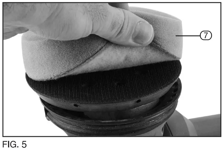 DRAPER 58318 20V Brushless 125mm Random Orbit Polisher - Fig 3