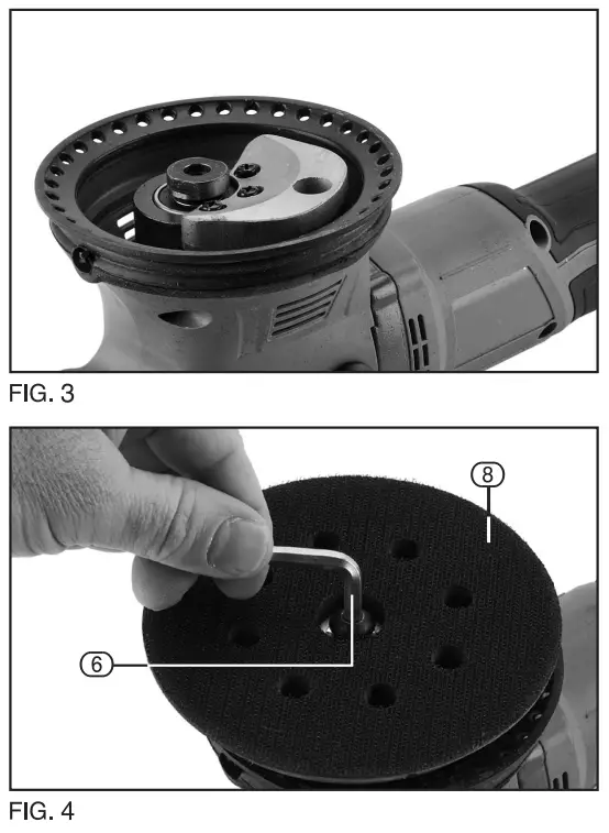 DRAPER 58318 20V Brushless 125mm Random Orbit Polisher - Fig 4