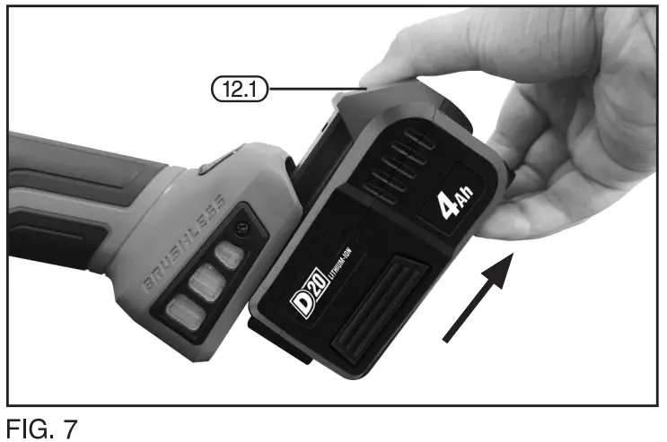DRAPER 58318 20V Brushless 125mm Random Orbit Polisher - Fig7