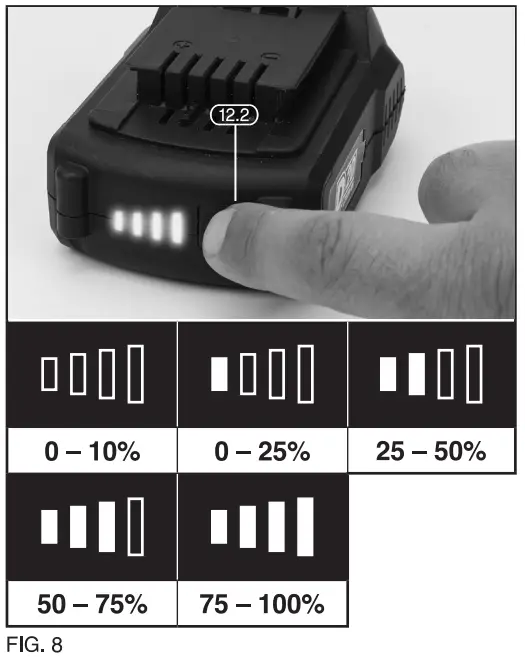 DRAPER 58318 20V Brushless 125mm Random Orbit Polisher - Fig8