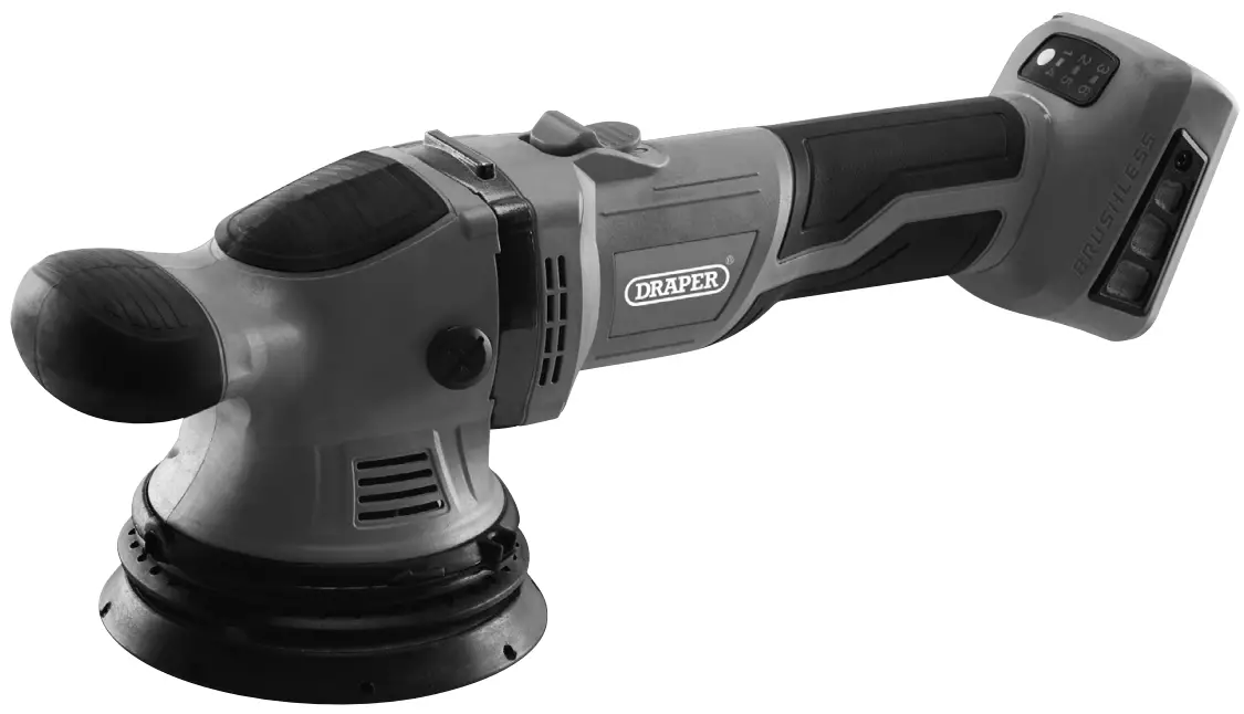 DRAPER 58318 20V Brushless 125mm Random Orbit Polisher