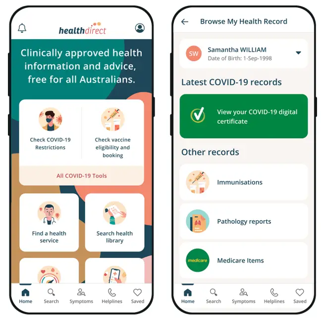 healthdirect Real Time Device Monitoring App - APP