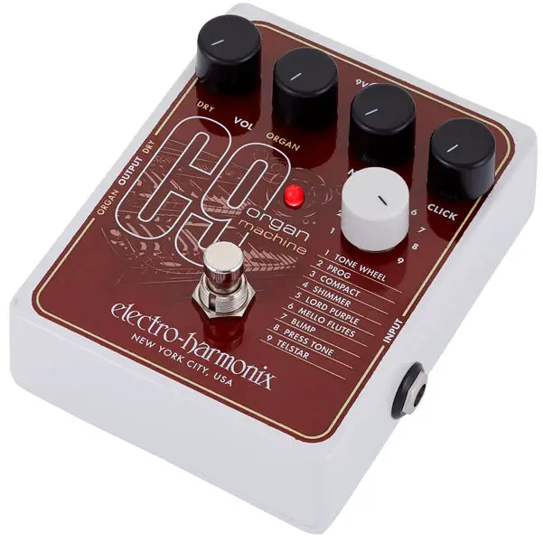 Electro-harmonix C9 Organ Machine Guitar Effect Pedal User Manual