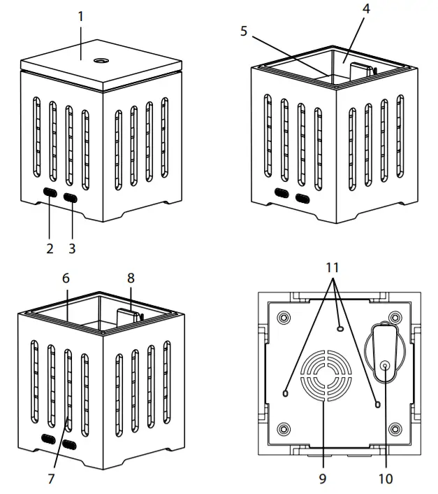 TrueLife Air Diffuser D7 Bamboo