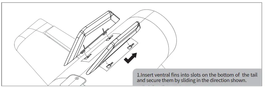XFLY-MODEL Sirius 80mm 12 Blade EDF Sport Jet -Fin