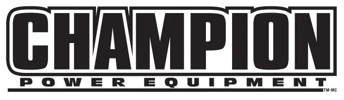 CHAMPION 5000W Portable Generator 201041 - LOGO