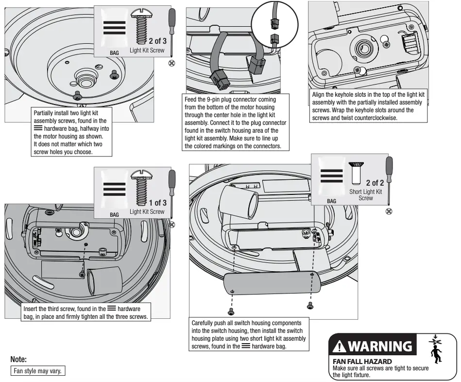 Assembling the LIght Kit