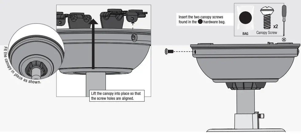 Installing the Canopy