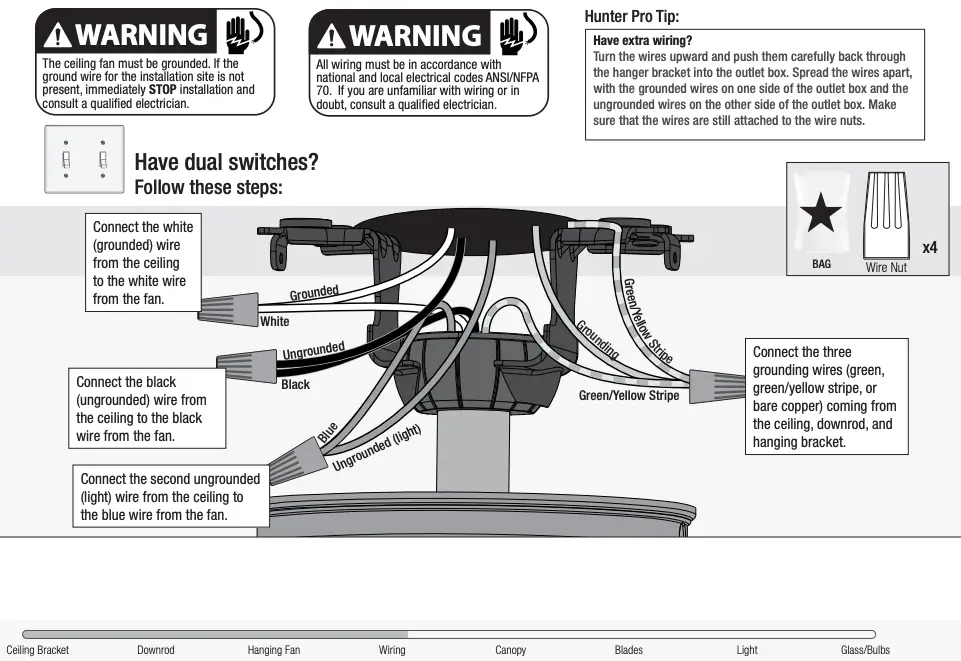 Wiring the Fan Continued