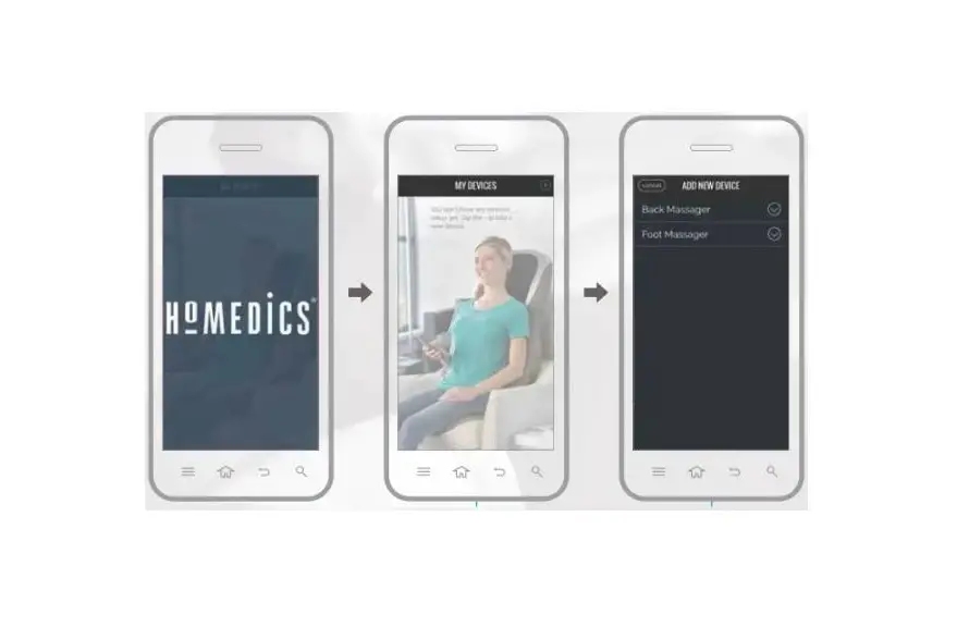 Homedics Homedics-massage-app User Manual