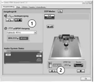 hama 00051620 USB Sound Card 7.1 Surround - . Setatings
