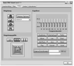 hama 00051620 USB Sound Card 7.1 Surround - Effecte