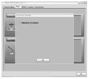 hama 00051620 USB Sound Card 7.1 Surround - Mixer2