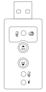 hama 00051620 USB Sound Card 7.1 Surround - overvire