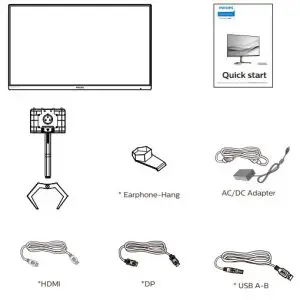 PHILIPS 27M1N5200P Gaming Monitor Quad HD Gaming-Contents