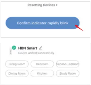 HBN 152T Smart Plug Mini 15A WiFi and Bluetooth Smart Outle - wi fi setting2