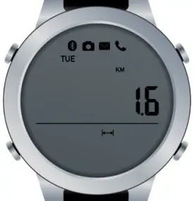 Walking Distance display mode