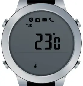 Temperature Display mode