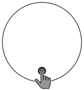 Switch on the air purifier