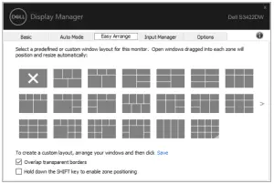 DELL S3422DW 34 Inch Ultrawide WQHD Curved Monitor-Windows