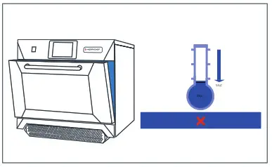 Merrychef eikon e4s Daily oven cleaning - Cool down the oven 3