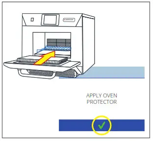Merrychef eikon e4s Daily oven cleaning - Cool down the oven Wear PPE 8