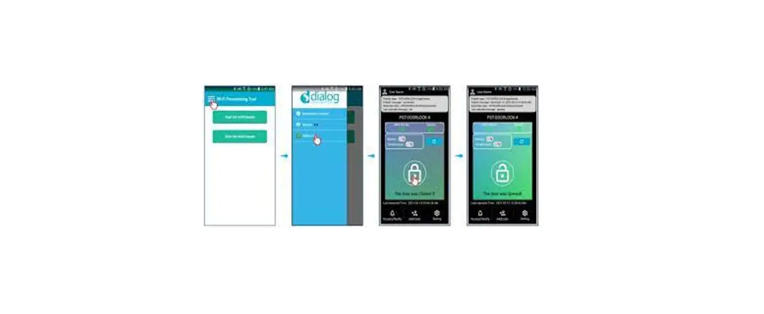 Dialog Da16200 Provisioning The Mobile App For Android/ios User Manual Dialog Da16200 Provisioning The Mobile App For Android/ios User Manual