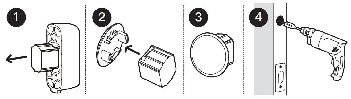 Revolo WFP01 WiFi Smart Lock - Flush Mount