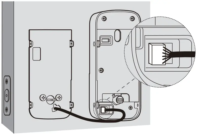 Revolo WFP01 WiFi Smart Lock - battery cover 5
