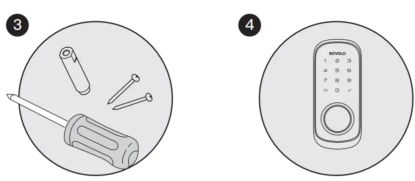 Revolo WFP01 WiFi Smart Lock - fig